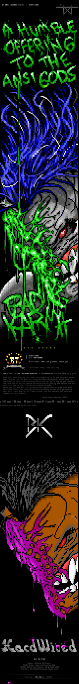 ANSi Legends: Bad Karma Remix by the textorcist