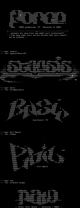 ascii cOllection #1 by Rzarector