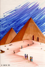 Pyramids by Wix