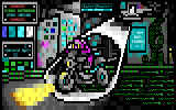 Cyberpunk Motorcycle Chase by Odd
