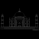 Taj Mahal by littlebitspace