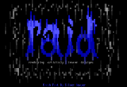 RAiD Font by Silver Reaper