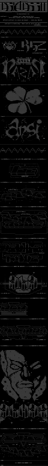 ACiD ASCII logocluster #16 by Multiple Artists