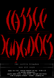 Cattle Kingdom font by Mandor