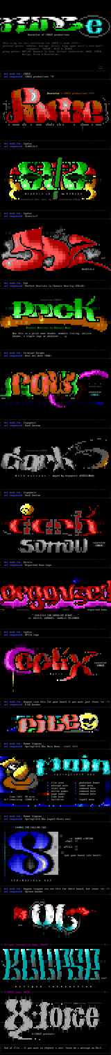 ANSi COLLECTiON by Rzarector