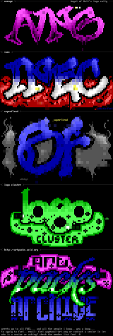 Ansi logos for pack 12 by Angel of Hell
