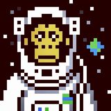 Space Monkey by 8bitbaba