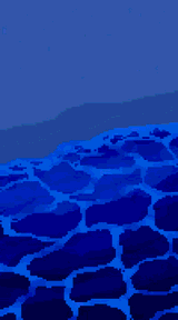 Ocean Waves by PixelArtForTheHeart