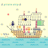 Pirate Ship by Kurogao