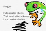 #GamingHaikus 21 - Frogger by Bhaal_Spawn