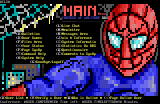 Fortress of Solitude BBS main menu by CoaXCable