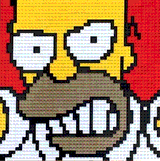 Angry Homer by Lego_Colin